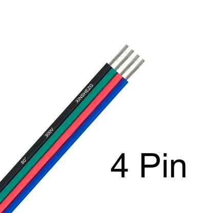 2 3 4 Pin 12V Electrical Wire JST Connector Extension Cables by 54Grid - Renewable Energy Store