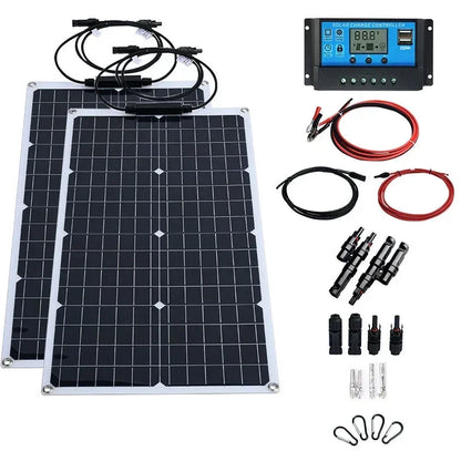 2000W Solar Energy System with 4000W Inverter and Controller by 54Grid - Renewable Energy Store