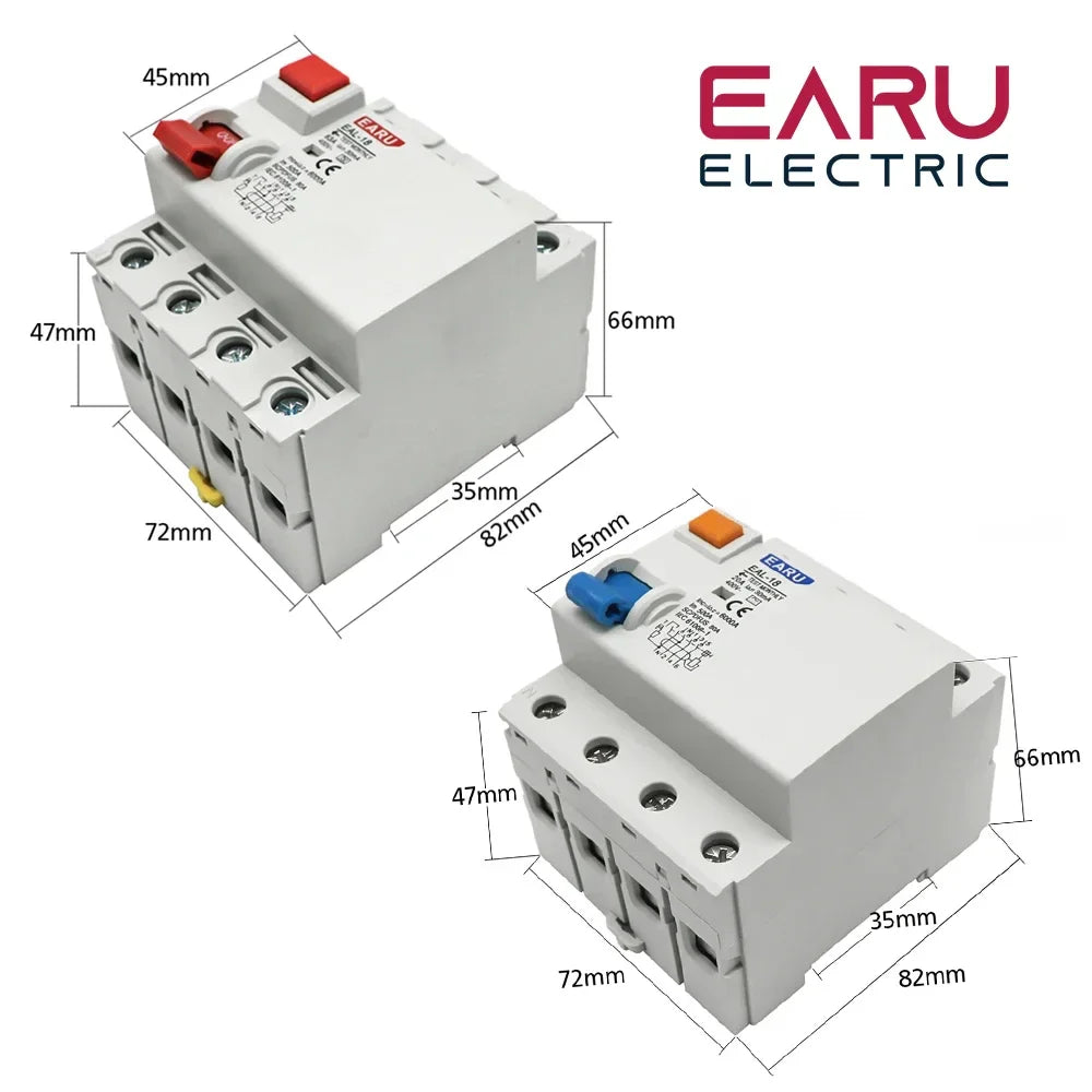2P 4P 10/30/100/300mA Type A RCCB RCD ELCB Electromagnetic Residual Current Circuit Breaker Differential Breaker Safety Switch by 54Grid - Renewable Energy Store