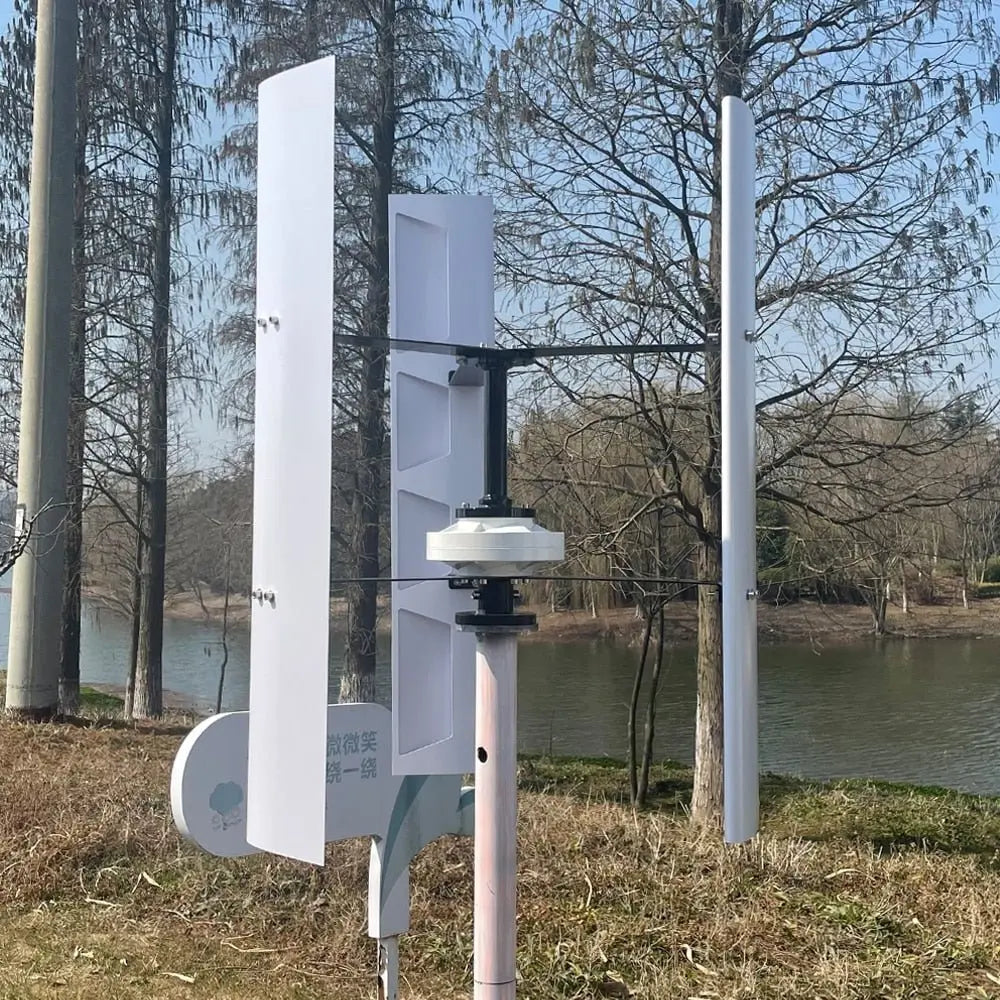 Wind Turbine Generator 12-48V Vertical Axis Lower Start Wind Speed 1000-3000W - 54Grid - Renewable Energy Store
