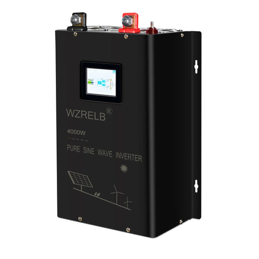 4000W Split phase Pure Sine Wave Inverter 24V/36V/48V/72V/96V DC to 110/220V,120/240V AC Converter Solar Power Battery Generator - 54Grid - Renewable Energy Store