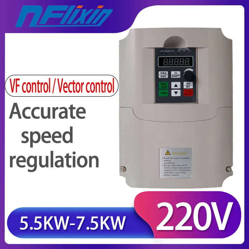 For Russian! For water pump Frequency Inverter 1phase 200v input 3 phase 200v output VFD 220V by 54Grid - Renewable Energy Store