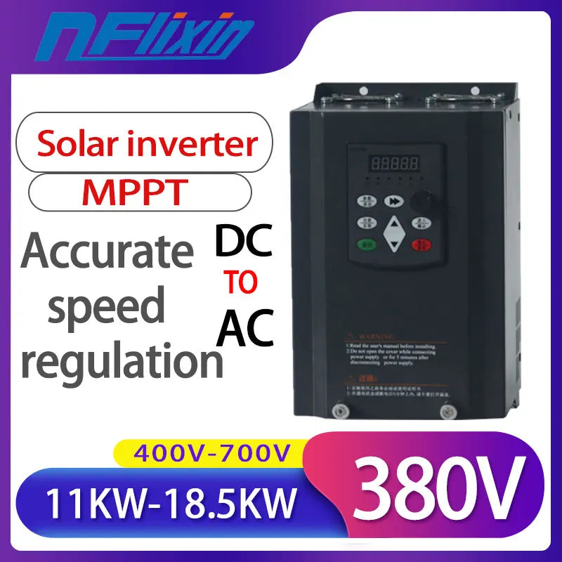 15kw 380V MPPT Multi-Functional Frequency Solar Inverter, DC-AC Drive by 54Grid - Renewable Energy Store