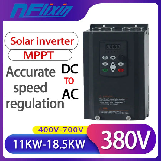 15kw 380V MPPT Multi-Functional Frequency Solar Inverter, DC-AC Drive by 54Grid - Renewable Energy Store