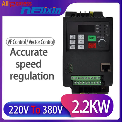 Sako SKI670 0.75KW Input 220V 1ph to Output 380V 3ph VFD Variable Frequency Inverter High Performance for Motor Speed by 54Grid - Renewable Energy Store