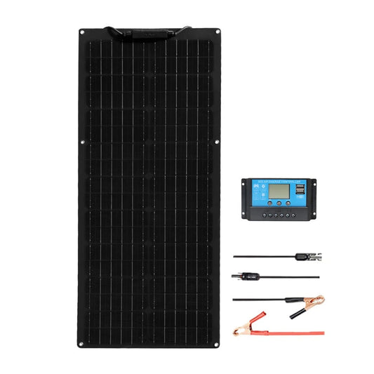 Wuzeck 50w Flexible Solar Panel Kit 12v 100w Pv Solar Module Kit 24v Solar Cell Home Outdoor Car Boat Battery Camping Solarpanel by 54Grid - Renewable Energy Store