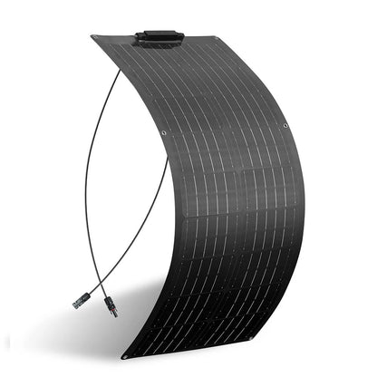 Wuzeck 50w Flexible Solar Panel Kit 12v 100w Pv Solar Module Kit 24v Solar Cell Home Outdoor Car Boat Battery Camping Solarpanel by 54Grid - Renewable Energy Store