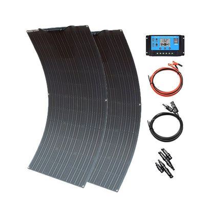 Wuzeck Flexible Solar Panel 500w 400w 300w 200w 100w Mono Solar Pate 18v Photovoltaic Module Off Grid Power For Rvs Boat Caravan by 54Grid - Renewable Energy Store