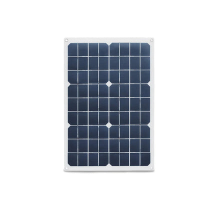 Wuzeck 20w Solar Panel Kit Phone Charger 12v Photovoltaic Portable Solar Panel Module 18v 5v Usb Solar Generator Power by 54Grid - Renewable Energy Store