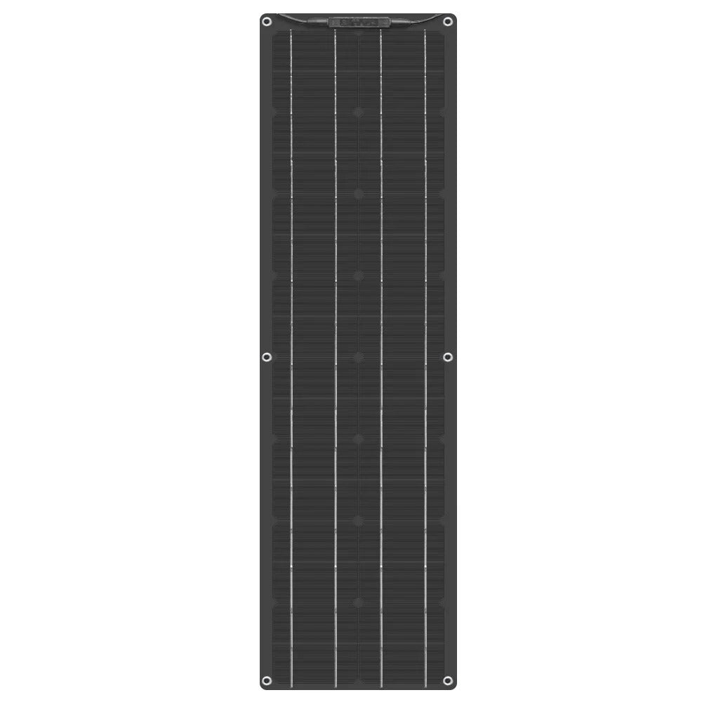 Wuzeck Flexible Solar Panel Kit 50 Watt Pv Module 100 Watt 12v 24v Solar Cable Cell Home Outdoor Car Boat Battery Camping Trip by 54Grid - Renewable Energy Store