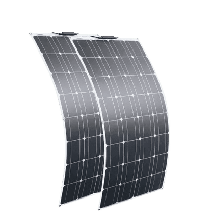Solar Panel Mono Flexible 200W 100W  10A/20A 12/24V - 54Grid - Renewable Energy Store