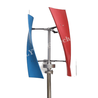 New Energy Windmill 2000W 12v 24v 48v Vertical Wind Turbine Generator High Efficiency Low RPM with MPPT Controller Inverter - 54Grid - Renewable Energy Store